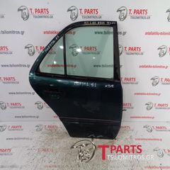Πόρτες  Mercedes-C-Class-(1993-1999) W202 Πίσω Δεξιά Πράσινο-thumb-1