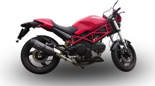 Εξατμίσεις Διπλά Τελικά Gpr Gpe Evo Poppy Carbon Look Ducati MONSTER 400-600-620-695-750-900-1000  Special Offer 