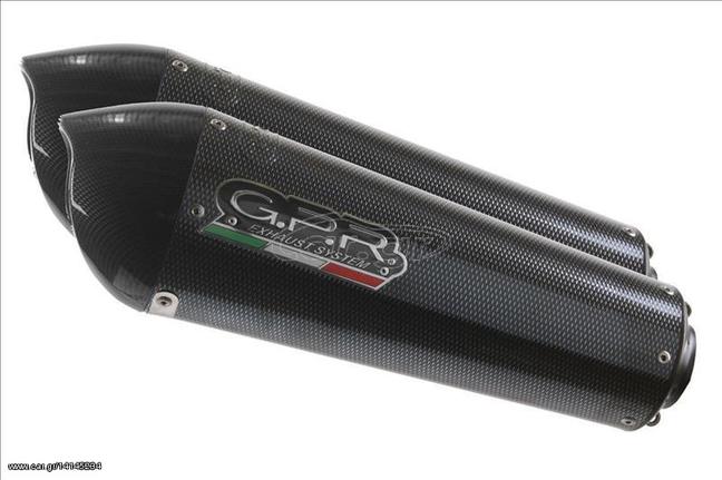 Εξατμίσεις Διπλά Τελικά Gpr Gpe Evo Poppy Carbon Look Ducati Supersport 620 S 2003-2004 Ψηλή Τοποθέτηση  Special Offer 