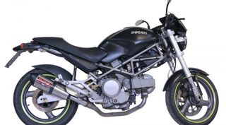 Εξατμίσεις Διπλά Τελικά Gpr Gpe Evo Titanium Carbon End Ducati MONSTER 800 2003-2005  Special Offer  Εκδοση Με Καταλύτη
