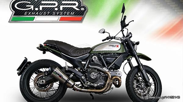 Εξάτμιση Τελικό Gpr Gpe Evo Titanium Carbon End Ducati SCRAMBLER 821 2015  Special Offer