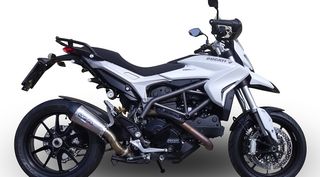 Εξάτμιση Τελικό Gpr Gpe Evo Titanium Carbon End Ducati HYPERSTRADA - HYPERMOTARD 821 2013-2016  Special Offer Εκδοση Με Καταλύτη