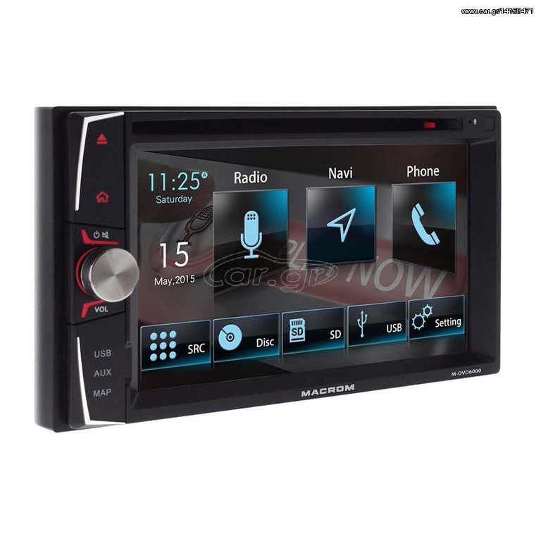 M-DVD6000 SKU: 2DIN 6.2''