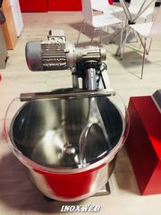 INOXWEB 2027 - Ζυμωτήριο 45 λίτρων με σταθερό κάδο 90x50x65 εκ GA-Z-45