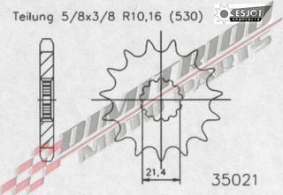 GSX 600 F KATANA 98-06 ΓΡΑΝΑΖΙΑ ΕΜΠΡΟΣ & ΠΙΣΩ