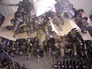 NISSAN PICK UP, VAN, MOD. 90-02, ENGINE QD32 / QD32-T, 3,2cc, CRANK SHAFT, CON`RODS, PISTONS.