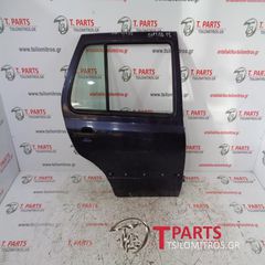 Πόρτες VW-Golf-(1992-1998) Mk3 Πίσω Δεξιά Μπλέ-thumb-1