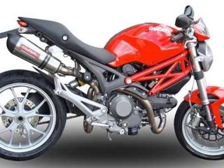 Εξατμίσεις Διπλά Τελικά Gpr Gpe Evo Titanium Carbon End Ducati  MONSTER 1100 2009-2010 Special Offer 