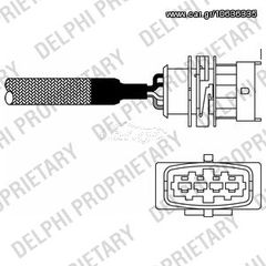 Αισθητήρας λάμδα  OPEL ASTRA G 1.2 16V 1998-2000/ CORSA B 1.0,1.2 1996-2000