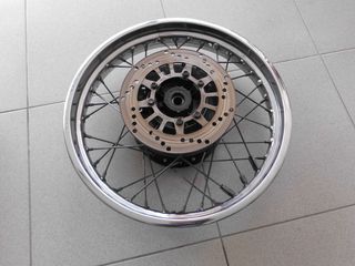 Yamaha XT400 XT500 XT600 1990/2003 Ζάντες εμπρός και πίσω σε Άριστη κατάσταση-thumb-2