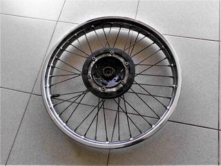 Yamaha XT400 XT500 XT600 1990/2003 Ζάντες εμπρός και πίσω σε Άριστη κατάσταση-thumb-5