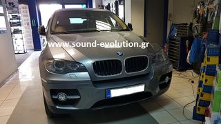 BMW X6 E71 2010 OEM GPS & MPEG4 HD Android Navigation Multimedia 10.25in www.sound-evolution.gr