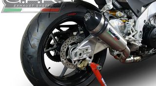 Εξάτμιση Τελικό Gpr Gpe Evo Titanium Carbon End Aprilia TUONO 1100 V4 - RR - FACTORY 2015-2016 Special Offer Racing Version