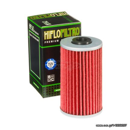 ΦΙΛΤΡΟ ΛΑΔΙΟΥ HIFLO HF562 KYMCO DINK 125 ie 06 - 07