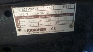 Μηχάνημα Kaercher 1994 H220 VOL 3.1 KW HDS 655-thumb-4