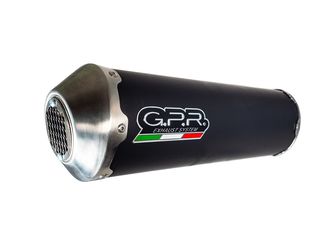 Gpr Εξάτμιση Τελικό Evo4 Black Aprilia Scarabeo 500 2002-2006-thumb-2
