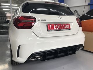 MERCEDES BENZ A CLASS  W176 REAR DIFFUSER Type A45 AMG / ΠΙΣΩ ΔΙΑΧΥΤΗΣ-thumb-34
