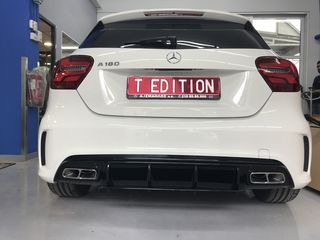 MERCEDES BENZ A CLASS  W176 REAR DIFFUSER Type A45 AMG / ΠΙΣΩ ΔΙΑΧΥΤΗΣ-thumb-79