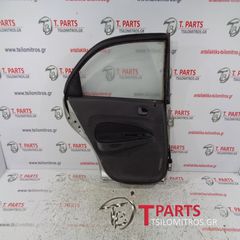 Πόρτες  Mazda-323-(1997-2000)  Πίσω Αριστερά Ασημί
