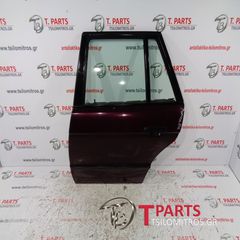 Πόρτες  Bmw-5 Series-(1988-1995) E34 Πίσω Αριστερά Μπλέ-thumb-1