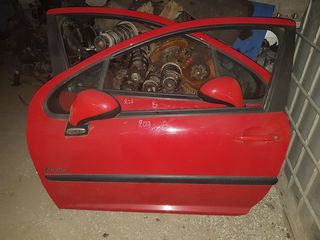 ΠΟΡΤΕΣ ΜΠΡΟΣΤΙΝΕΣ ΑΠΟ PEUGEOT 207, 3 ΘΥΡΟ