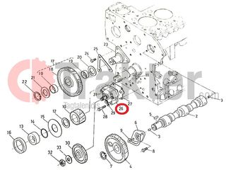 ΑΝΤΛΙΑ ΛΑΔΙΟΥ ΚΙΝΗΤΗΡΑ ORIGINAL KUBOTA D1100, D1102, D1302, D1402, D1462-thumb-1