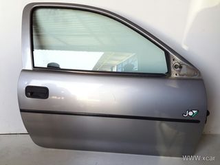 Πόρτα OPEL CORSA Hatchback / 3dr 1993 - 2000 ( B ) 1.0 i 12V (F08, F68, M68)  ( X 10 XE  ) (54 hp ) Βενζίνη #XC79392