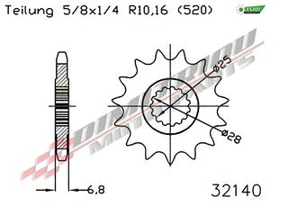 YZF 450 13-14 ΓΡΑΝΑΖΙ ΕΜΠΡΟΣ