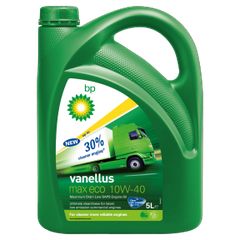 BP Vanellus Max Eco 10W-40 [5L] [Τιμή με ΦΠΑ]