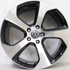Nentoudis  Tyres - Ζάντα Volkswagen Golf MK7 GTi - (5x100 - 16'') - Μachined Black