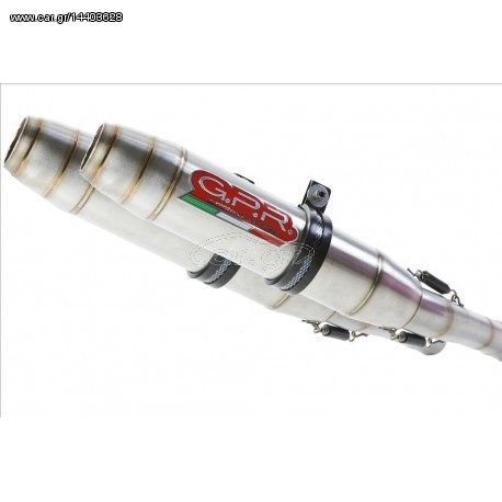 Gpr Εξατμισεις Διπλά Τελικά DeepTone Inox RSV 1000 R - FACTORY 2006-2010 Racing Version Ψηλη Τοποθέτηση