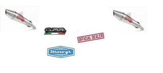 Gpr Εξατμίσεις Διπλά Τελικά PowerCross Inox Aprilia RSV 1000 R/Factory 2004-2005 Racing Version