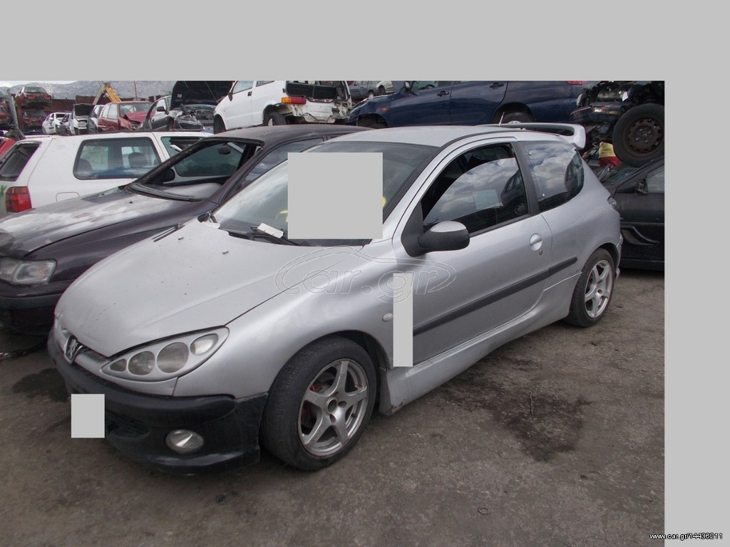 peugeot 206 , 1360cc , μοντέλο του 2001 , με κωδικό κινητήρα : KFW