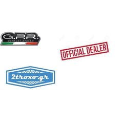 Gpr Εξατμίσεις Διπλά Τελικά Carbon Oval Aprilia RSV 1000 R/Factory 2004-2005 -thumb-1