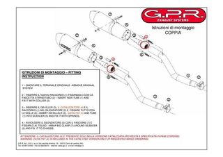 Gpr Εξατμίσεις Διπλά Τελικά Carbon Oval Aprilia RSV 1000 R/Factory 2004-2005 -thumb-2