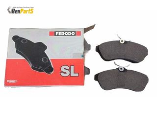 ΣΕΤ ΤΑΚΑΚΙΑ ΕΜΠΡΟΣ FRONT BRAKE PADS FERODO FSL 1543 CITROEN C2 C3 C3 PLURIEL HIGH QUALITY PART 