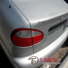 Κολώνες Daewoo-Lanos-(1997-2000) T100 Μεσαίος(α)(ο) Δεξιά Ασημί-thumb-2