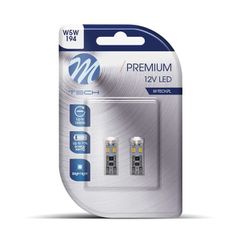 M-Tech LED T10 12V Canbus Λευκό-thumb-2