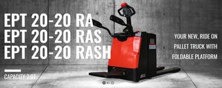 Παλετοφόρα 2018 EPT 20-30 RAS Ride on