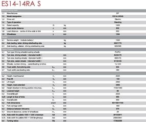 Παλετοφόρα 2018 ES14-14RAS Ηλεκτικό Παλετοφόρο-thumb-14