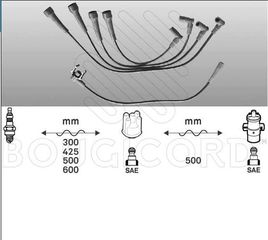 ΜΠΟΥΖΟΚΑΛΩΔΙΑ PLUG LEADS RENAULT 21 F3N VOLVO 440 460 480 7700855768 ΓΝΗΣΙΟ ΑΝΤΑΛΛΑΚΤΙΚΟ