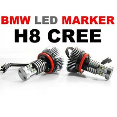 Λάμπες led Market angel eyes H8 Canbus Cree Type