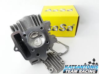 Κεφαλή Aasa 28/24 με ατσαλινες βαλβίδες για Honda Astra / Supra / Glx  / C50..by katsantonis team racing  