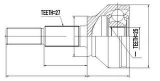 ΜΠΙΛΙΟΦΟΡΟΣ ΕΞΩ-CHEVROLET COLORADO 04-, GMC CANYON 04-, ISUZU I280/I290/I350/I370 06-