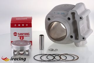 Κυλινδροπίστονο Cylinder Piston 2V SYMPHONY150cc Nicasil Original. -thumb-1