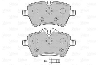 VALEO ΤΑΚΑΚΙΑ ΕΜΠΡΟΣ ΓΙΑ MINI MINI (R50, R53), MINI (R56) 2006-2013, CLUBMAN 2007-2014, COUNTRYMAN 2010-2016, PACEMAN 2012-2016