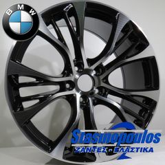 ΖΑΝΤΕΣ 22'' BMW ΑΣΣΥΜΕΤΡΕΣ REPLICA 10x22 11x22 5x120 ET45 BLACK ΚΩΔΙΚΟΣ : 5486