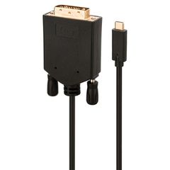 Καλώδιο POWERTECH CAB-UC050 USB Type-C σε DVI Full HD 2m