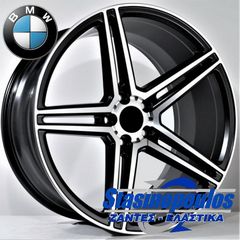 ΖΑΝΤΕΣ 20'' ΑΣΣΥΜΕΤΡΕΣ BMW REPLICA 8.5x20 9.5x20 5x120 ET40 BLACK ΚΩΔΙΚΟΣ : 580