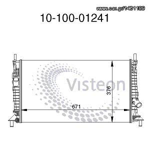 Ψυγεία νερού VISTEON για Ford Focus από 08/2003 (1010001241)